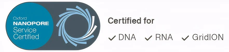 Oxford Nanopore Service Certified